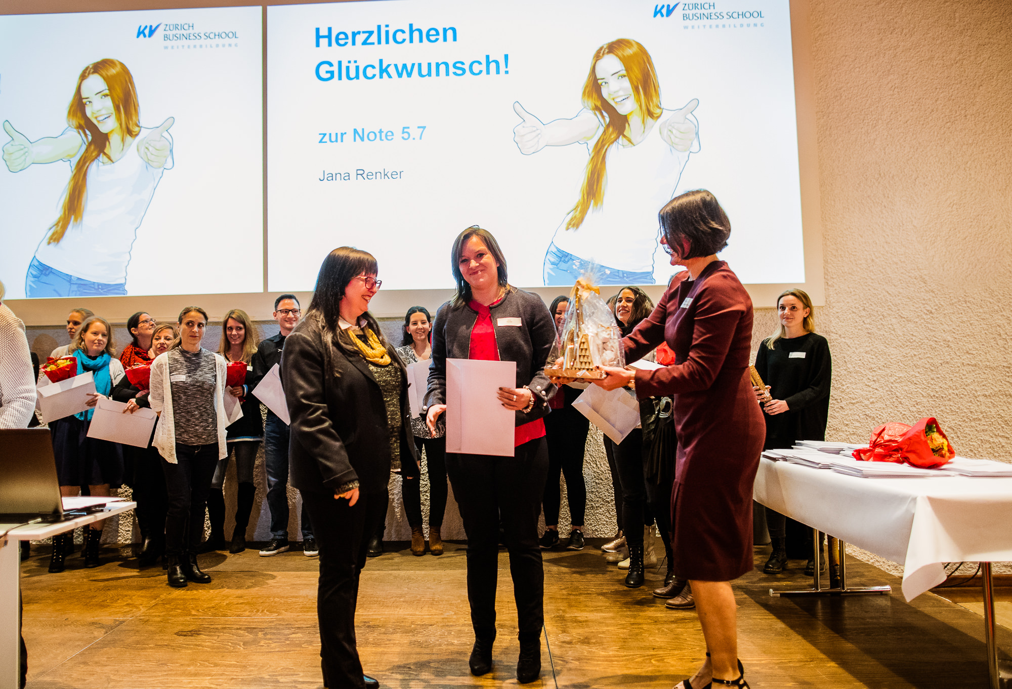 Export x3 1DX29604 KVZ Diplomfeier Sozialversicherungsfachleute