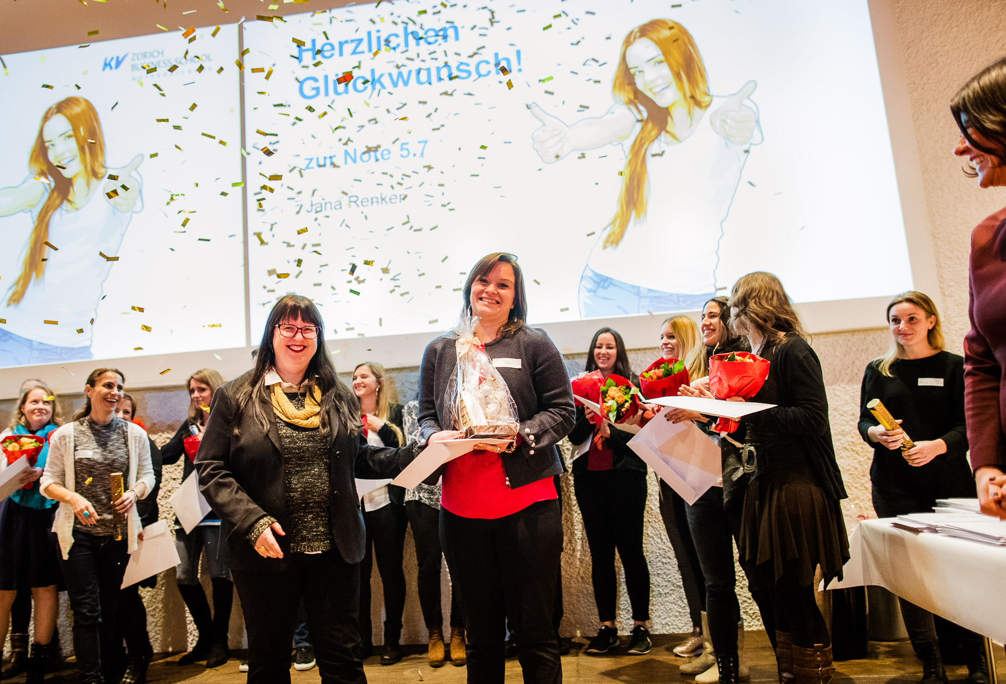 Export x3 1DX29615 KVZ Diplomfeier Sozialversicherungsfachleute