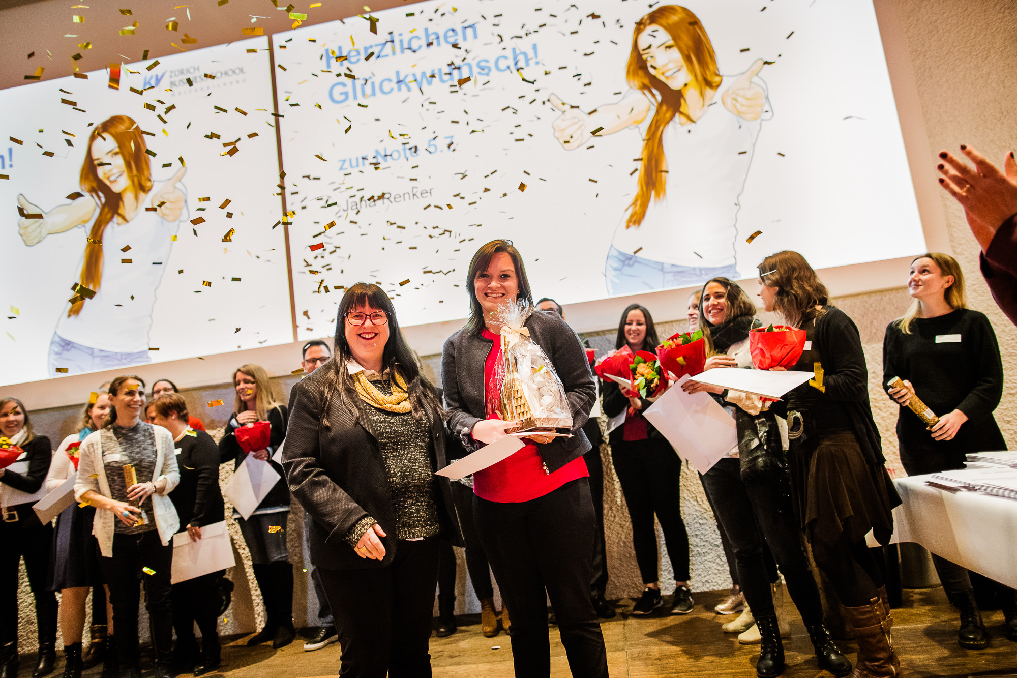 Export x3 1DX29618 KVZ Diplomfeier Sozialversicherungsfachleute