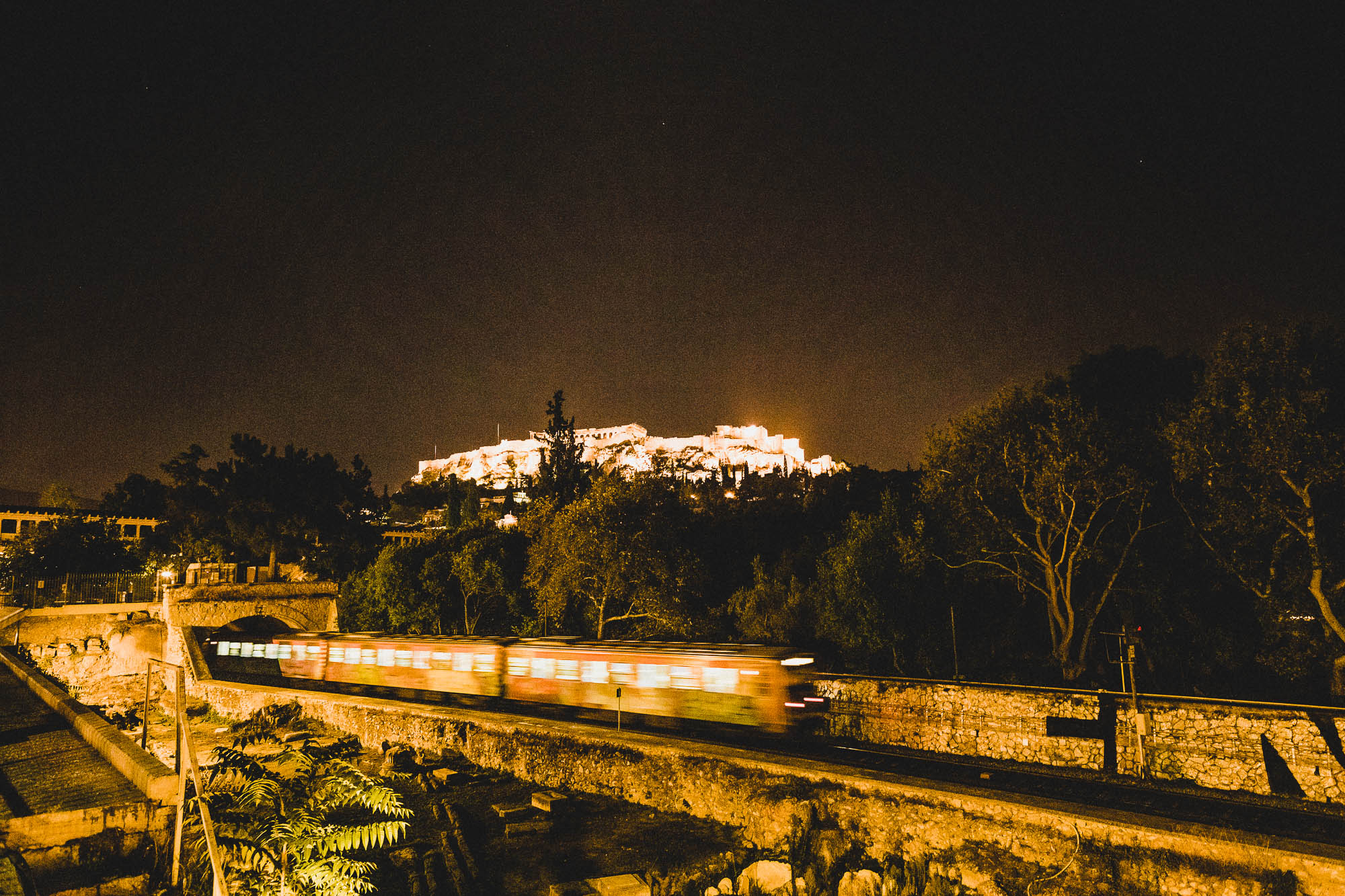 Athen by night
